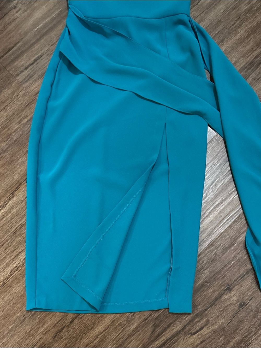NWT Amanda Uprichard Emiliana Midi Drsss in Jade Green. Size XS. - Picture 7 of 16
